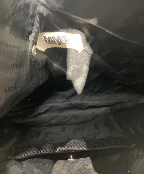 MM6 Maison Margiela（エムエムシックスメゾンマルジェラ）MM6 Maison Margiela (エムエムシックスメゾンマルジェラ) ジャパニーズメッシュトートバッグ ブラックの古着・服飾アイテム