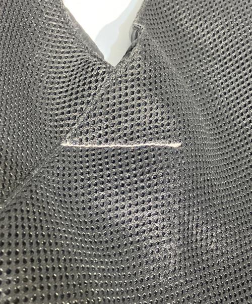 MM6 Maison Margiela（エムエムシックスメゾンマルジェラ）MM6 Maison Margiela (エムエムシックスメゾンマルジェラ) ジャパニーズメッシュトートバッグ ブラックの古着・服飾アイテム