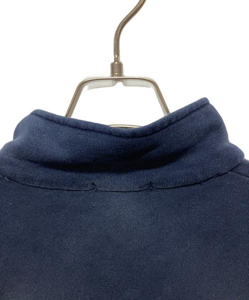 INTERIM（インテリム）INTERIM (インテリム) VINTAGE FADE HALF ZIP COLLAR SWEAT SHIRT ネイビー サイズ:5の古着・服飾アイテム