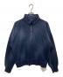 INTERIM（インテリム）の古着「VINTAGE FADE HALF ZIP COLLAR SWEAT SHIRT」｜ネイビー