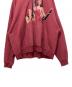中古・古着 DAIRIKU (ダイリク) Pinup Girl Half zip Hoodie レッド サイズ:M：12000円