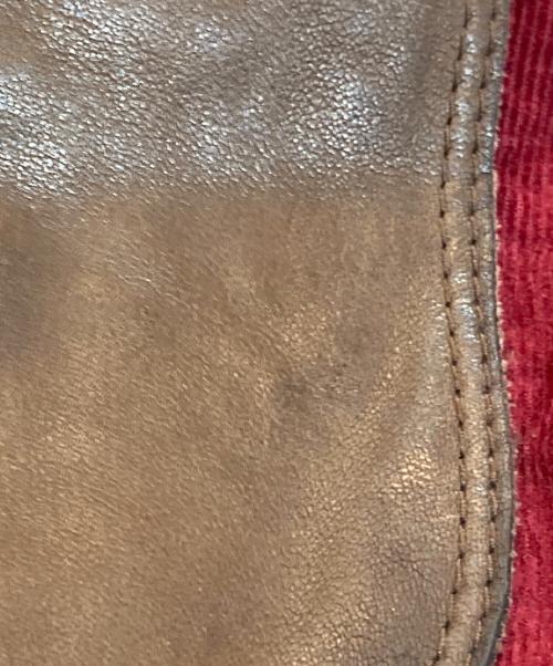 COMME des GARCONS JUNYA WATANABE MAN（コム デ ギャルソン ジュンヤ ワタナベ マン）COMME des GARCONS JUNYA WATANABE MAN (コム デ ギャルソン ジュンヤ ワタナベ マン) コーデュロイエルボーパッチシャツ レッド サイズ:Mの古着・服飾アイテム