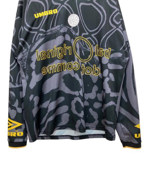 UMBRO（アンブロ）UMBRO (アンブロ) Diaspora Skateboards (ディアスポラスケートボードズ) LS FOOTBALL SHIRT ブラック サイズ:Lの古着・服飾アイテム