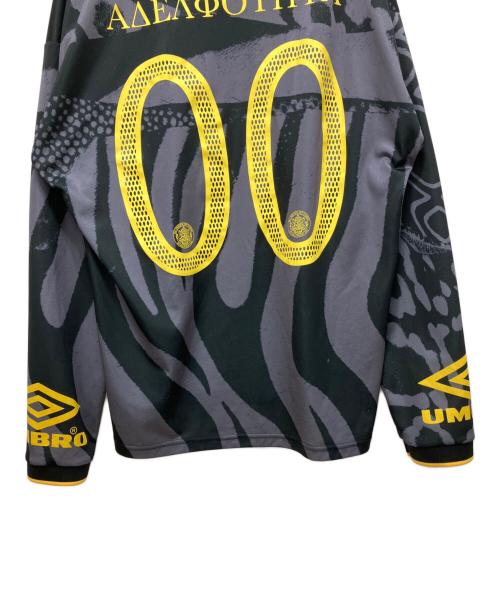 UMBRO（アンブロ）UMBRO (アンブロ) Diaspora Skateboards (ディアスポラスケートボードズ) LS FOOTBALL SHIRT ブラック サイズ:Lの古着・服飾アイテム