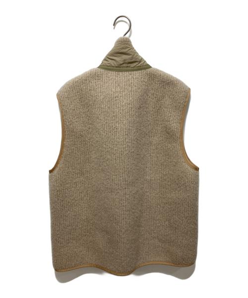 KAPTAIN SUNSHINE（キャプテンサンシャイン）KAPTAIN SUNSHINE (キャプテンサンシャイン) KNIT BOA VEST BATONER ベージュ サイズ:2の古着・服飾アイテム