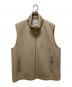 KAPTAIN SUNSHINE（キャプテンサンシャイン）の古着「KNIT BOA VEST BATONER」｜ベージュ
