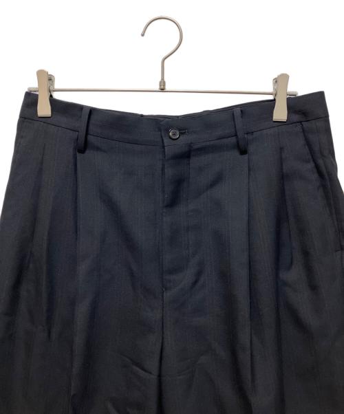 KAPTAIN SUNSHINE（キャプテンサンシャイン）KAPTAIN SUNSHINE (キャプテンサンシャイン) Shoecut Slacks ブラック サイズ:Mの古着・服飾アイテム