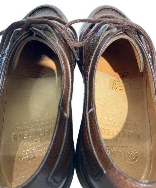 PARABOOT（パラブーツ）PARABOOT (パラブーツ) ARPENTEUR (アルペントール) シャンボード ギリーシューズ ブラウン サイズ:6の古着・服飾アイテム