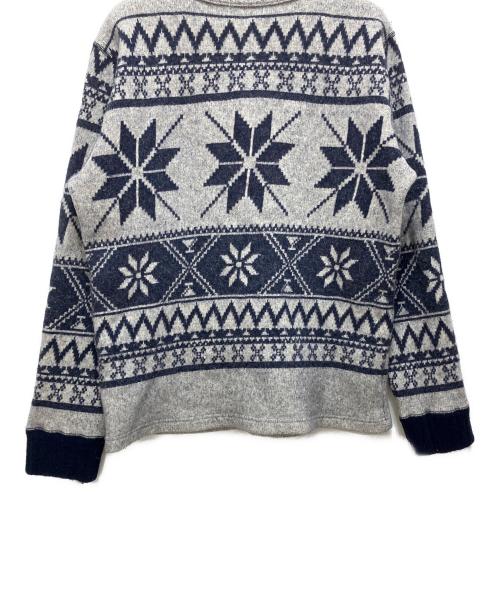 Hysteric Glamour（ヒステリックグラマー）Hysteric Glamour (ヒステリックグラマー) ノルディック柄セーター グレー サイズ:Mの古着・服飾アイテム