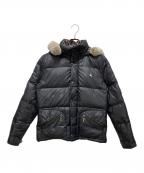 BURBERRY BLACK LABELバーバリーブラックレーベル）の古着「ダウンジャケット」｜ブラック