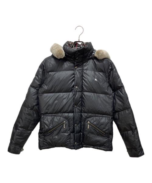 BURBERRY BLACK LABEL（バーバリーブラックレーベル）BURBERRY BLACK LABEL (バーバリーブラックレーベル) ダウンジャケット ブラック サイズ:Mの古着・服飾アイテム