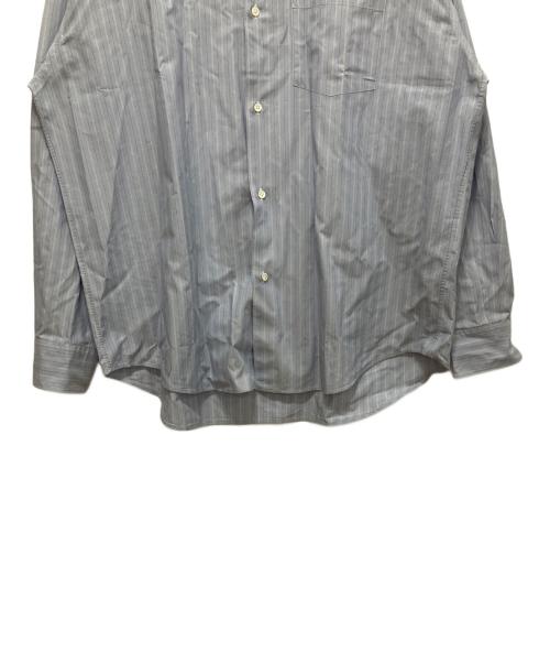 ULTERIOR（アルテリア）ULTERIOR (アルテリア) OVERLAID STANDARD SHIRT ブルー サイズ:40の古着・服飾アイテム