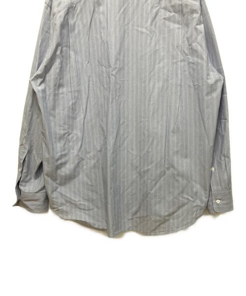 ULTERIOR（アルテリア）ULTERIOR (アルテリア) OVERLAID STANDARD SHIRT ブルー サイズ:40の古着・服飾アイテム