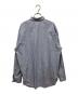 ULTERIOR (アルテリア) OVERLAID STANDARD SHIRT ブルー サイズ:40：12000円