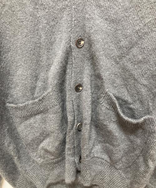 BATONER（バトナ―）BATONER (バトナ―) PURE MOHAIR100％ V CARDIGAN グレー サイズ:3の古着・服飾アイテム