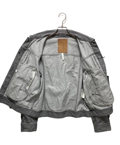 SOSHIOTSUKI（ソウシ オオツキ）SOSHIOTSUKI (ソウシ オオツキ) BDH Denim Jacket グレー サイズ:48 未使用品の古着・服飾アイテム