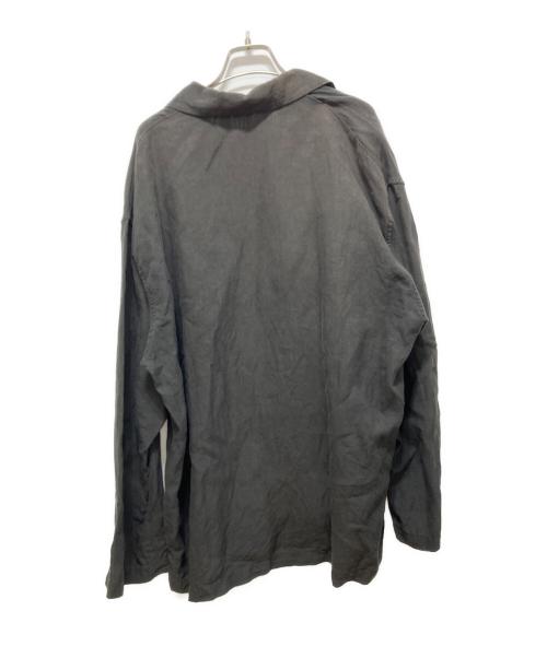 AURALEE（オーラリー）AURALEE (オーラリー) Linen Gabardine Shirts インディゴ サイズ:4の古着・服飾アイテム