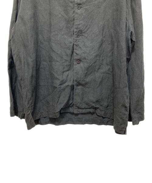 AURALEE（オーラリー）AURALEE (オーラリー) Linen Gabardine Shirts インディゴ サイズ:4の古着・服飾アイテム
