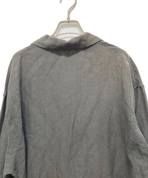 AURALEE（オーラリー）AURALEE (オーラリー) Linen Gabardine Shirts インディゴ サイズ:4の古着・服飾アイテム