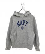 Champion REVERSE WEAVEチャンピオン リバース ウィーブ）の古着「リバースウィーブフ-ディー」｜グレー