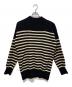 Slopesslow（スロープスロウ）の古着「Hard twisted Shetland wool GOB sweater」｜ブラック