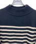 中古・古着 Slopesslow (スロープスロウ) Hard twisted Shetland wool GOB sweater ブラック サイズ:L：22000円