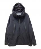 DESCENTE ALLTERRAINデザイント オルテライン）の古着「ハードシェルジャケット“クレアス」｜ブラック