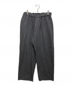 MITTANミッタン）の古着「WOOL DENIM WIDE PANT」｜グレー