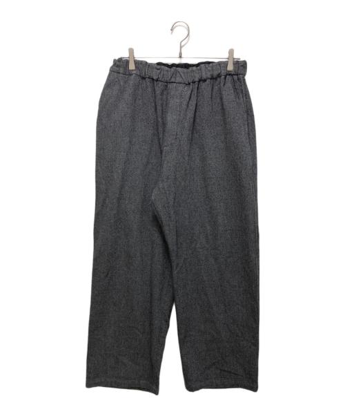 MITTAN（ミッタン）MITTAN (ミッタン) WOOL DENIM WIDE PANT グレー サイズ:3の古着・服飾アイテム