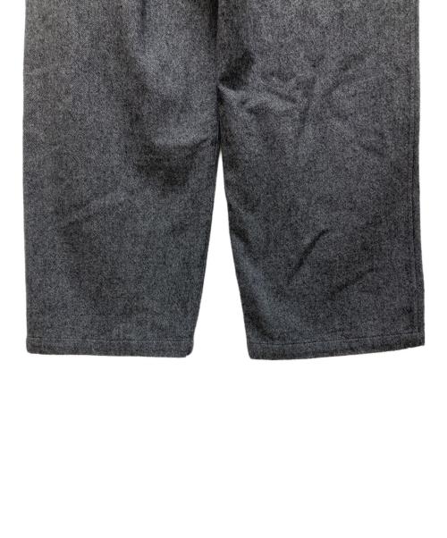 MITTAN（ミッタン）MITTAN (ミッタン) WOOL DENIM WIDE PANT グレー サイズ:3の古着・服飾アイテム