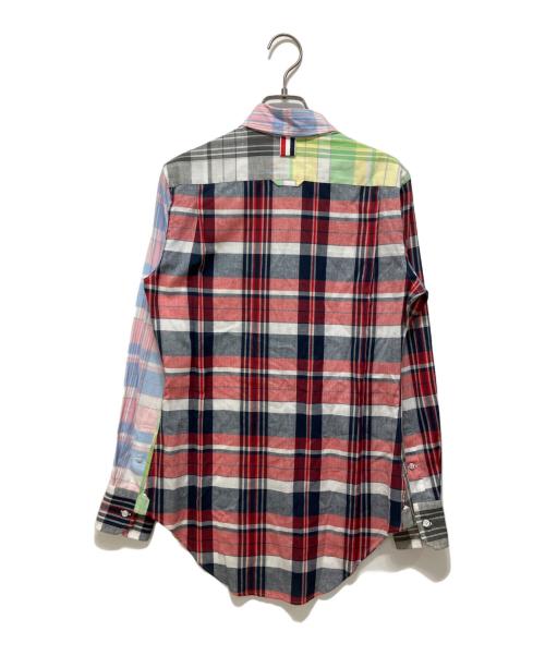 Thom Browne（トムブラウン）Thom Browne (トムブラウン) パッチワークシャツ マルチカラー サイズ:Mの古着・服飾アイテム