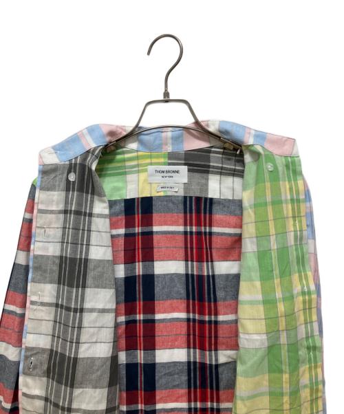 Thom Browne（トムブラウン）Thom Browne (トムブラウン) パッチワークシャツ マルチカラー サイズ:Mの古着・服飾アイテム