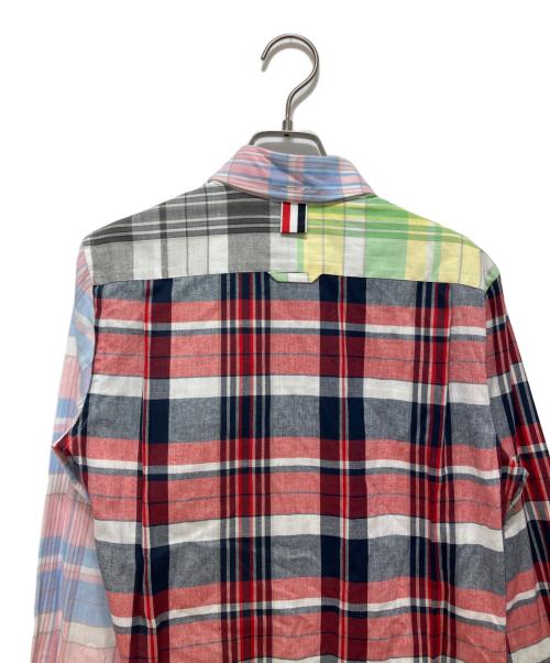 Thom Browne（トムブラウン）Thom Browne (トムブラウン) パッチワークシャツ マルチカラー サイズ:Mの古着・服飾アイテム