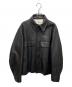 Oblada（オブラダ）の古着「LIGHT AVIATOR JACKET」｜ブラック