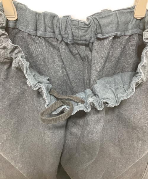 MITTAN（ミッタン）MITTAN (ミッタン) 亜麻苧麻ワイドパンツ ブラック サイズ:3の古着・服飾アイテム