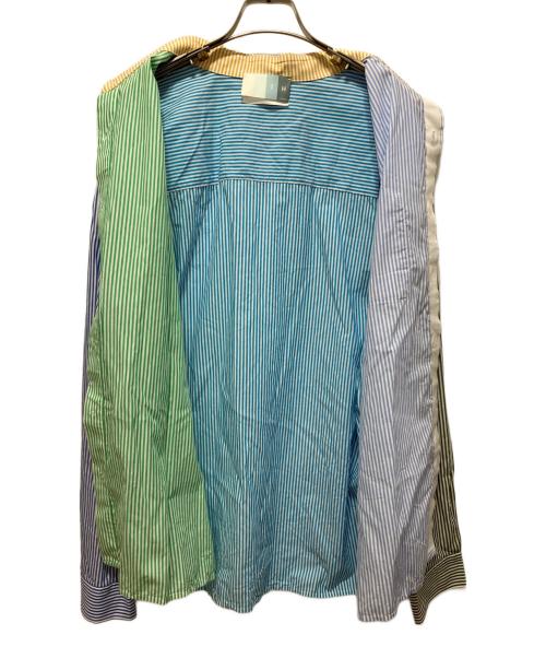 KITH（キス）KITH (キス) Striped Berkeley Button Down Shirt マルチカラー サイズ:Lの古着・服飾アイテム