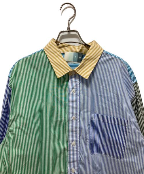 KITH（キス）KITH (キス) Striped Berkeley Button Down Shirt マルチカラー サイズ:Lの古着・服飾アイテム