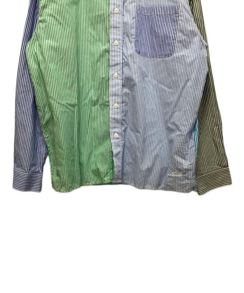 KITH（キス）KITH (キス) Striped Berkeley Button Down Shirt マルチカラー サイズ:Lの古着・服飾アイテム