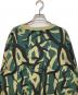 中古・古着 A BATHING APE (アベイシングエイプ) TRIAL CAMO CREWNECK SWEATSHIRT グリーン サイズ:XL：13000円