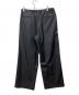 INTERIM (インテリム) SILKY MELANGE SUITING DEADSTOCK WIDE DRESS EASY PANTS グレー サイズ:5：17000円