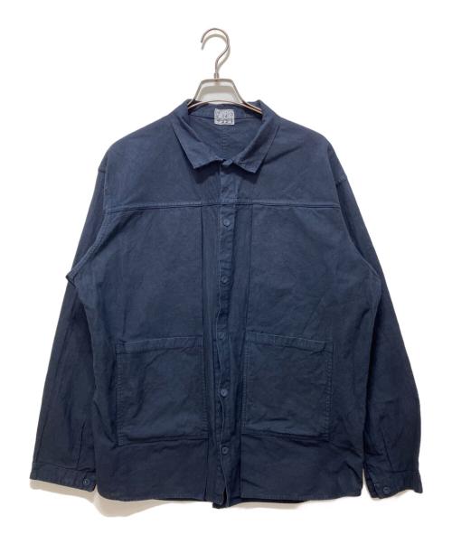 Tender（テンダー）Tender (テンダー) TWO BIRDS SHIRT ネイビー サイズ:4の古着・服飾アイテム