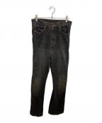 XWOREウォア）の古着「Waved Dirty Denim」｜ブラック