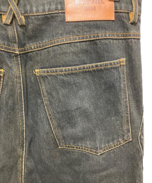 XWORE（ウォア）XWORE (ウォア) Waved Dirty Denim ブラック サイズ:W32の古着・服飾アイテム