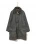 Barbour（バブアー）の古着「オイルコート/BORDER」｜ブラック