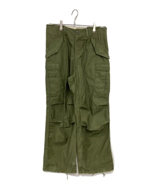 US ARMY（ユーエスアーミー）US ARMY (ユーエスアーミー) M-65  フィールドパンツ オリーブ サイズ:4の古着・服飾アイテム