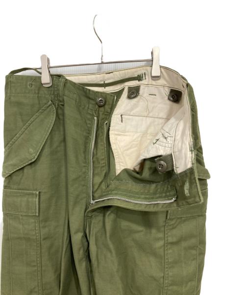 US ARMY（ユーエスアーミー）US ARMY (ユーエスアーミー) M-65  フィールドパンツ オリーブ サイズ:4の古着・服飾アイテム