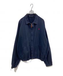 POLO RALPH LAUREN（ポロ・ラルフローレン）の古着「スイングトップ」｜ネイビー