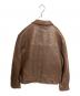COUTURE BY J.PARK (クチュール・バイ・ジェイ・パーク) レザージャケット ブラウン サイズ:Ｌ：15000円