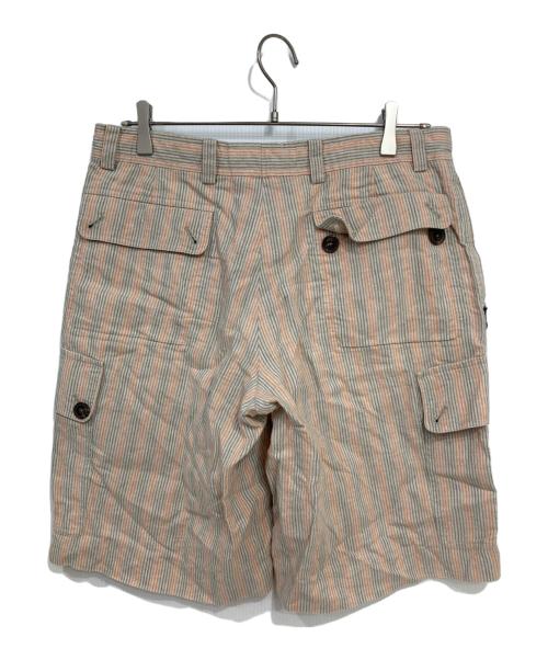 HERMES（エルメス）HERMES (エルメス) リネンカーゴショーツ グレー サイズ:40の古着・服飾アイテム
