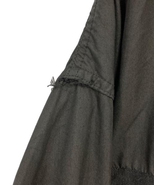 US ARMY（ユーエスアーミー）US ARMY (ユーエスアーミー) OVER DYE M-65 FISH TAIL PARKA ブラック サイズ:不明の古着・服飾アイテム